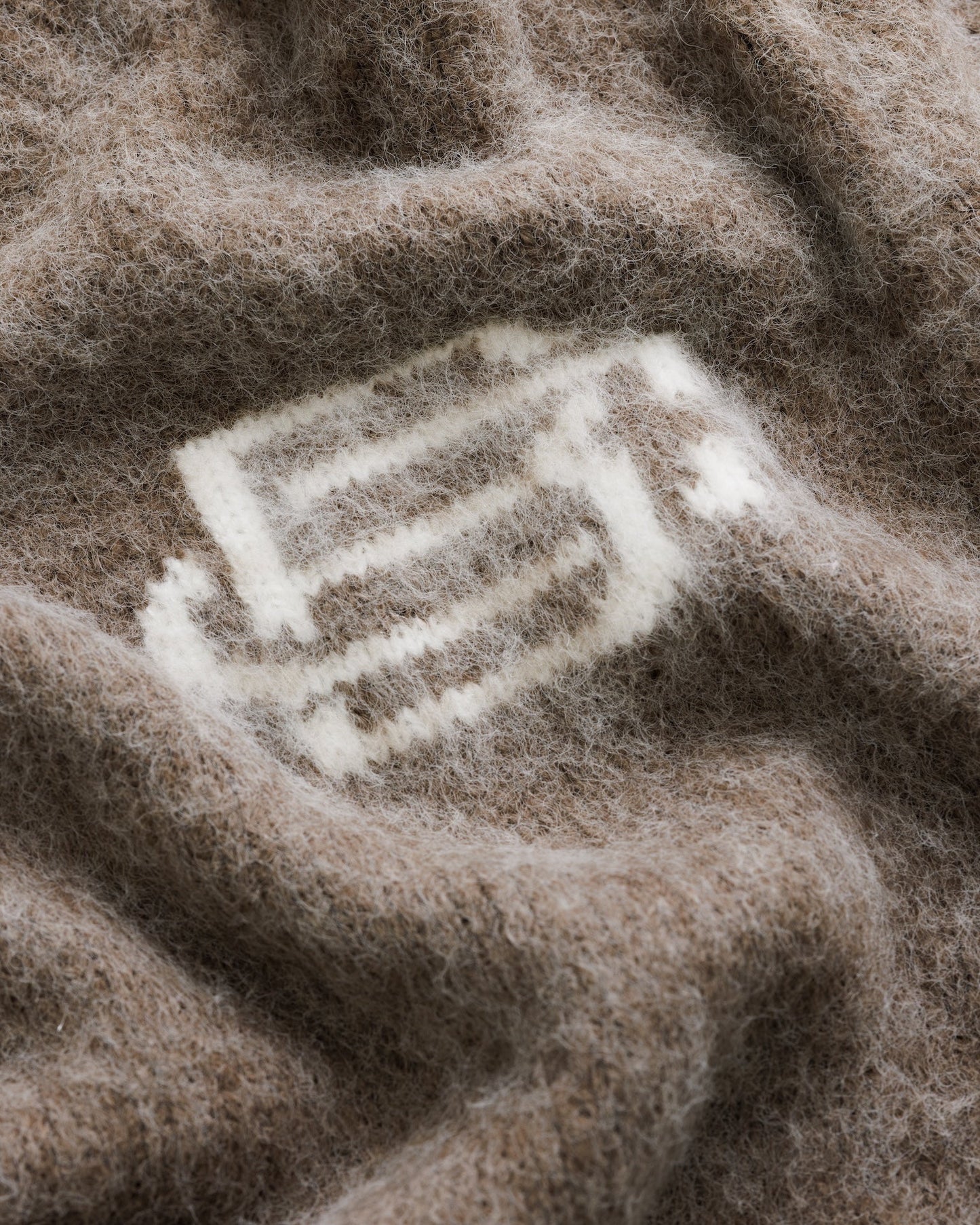 Mohair Knit BC Jumper - Taupe