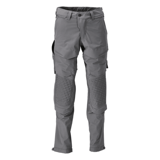 Mascot 22279 Ultimate Stretch Click System Pocket Trousers Stone Grey