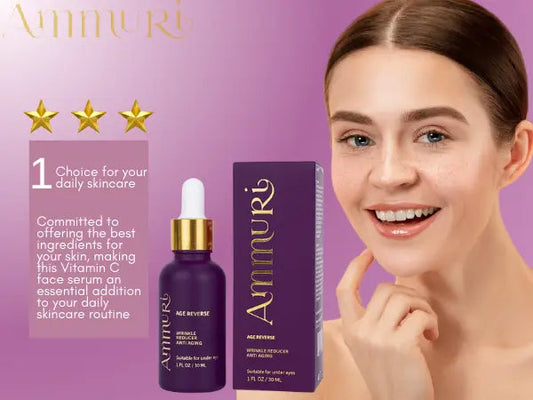 Ammuri Serum Age Reverse Wrinkle-Freezing Peptide for Flawless Skin