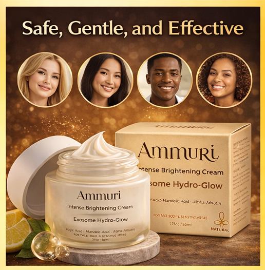 Ammuri Intense Brightening Exosome Hydro-Glow Cream - Dark Spot Corrector