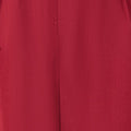 Yumi Burgundy Wide Leg Trousers
