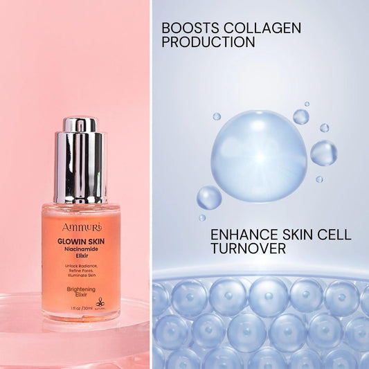 Ammuri Advanced Skin Brightening Serum Elixir - Radiant Glow Treatment 30ml