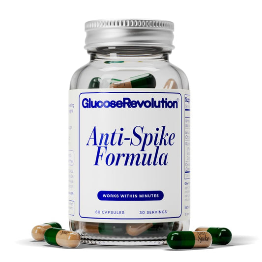 Anti-Spike Formula by The Glucose Goddess - Supports Healthy Blood Sugar Within Normal Range | Vegan | Gluten-Free | 60 Capsules
