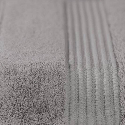 Luxury Bamboo Towel Set in Grey
