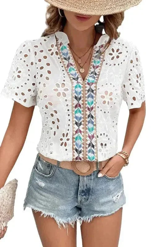 EmbroiderEdge Peekaboo Blouse