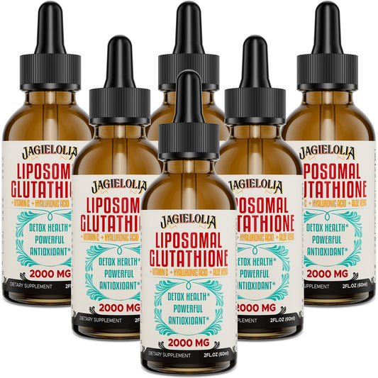 Jagielolia Liposomal Glutathione Liquid 2000MG – Antioxidant Detox & Energy Support