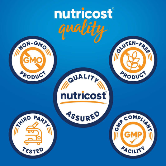 Nutricost N-Acetyl L-Cysteine (NAC) Powder 500g – Vegan, Non-GMO, Gluten Free