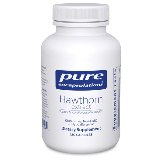 Pure Encapsulations Hawthorn Extract – Hypoallergenic Cardiovascular Support | 120 Capsules