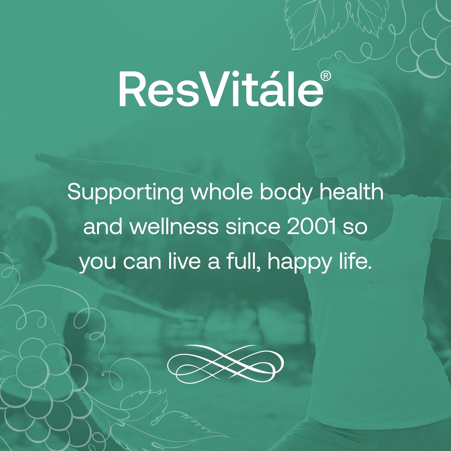ResVitale Resveratrol 500 mg – Antioxidant Longevity & Immune Support | 30 Veggie Capsules