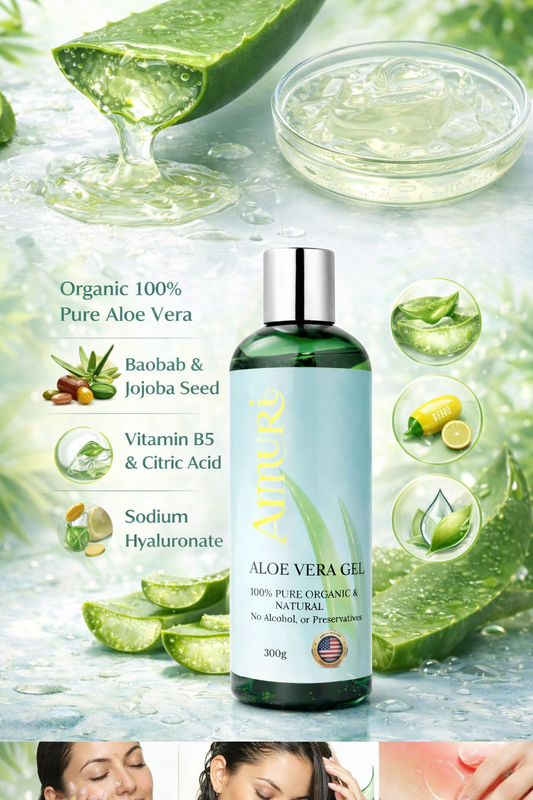 Ammuri Organic Aloe Vera Gel 300g