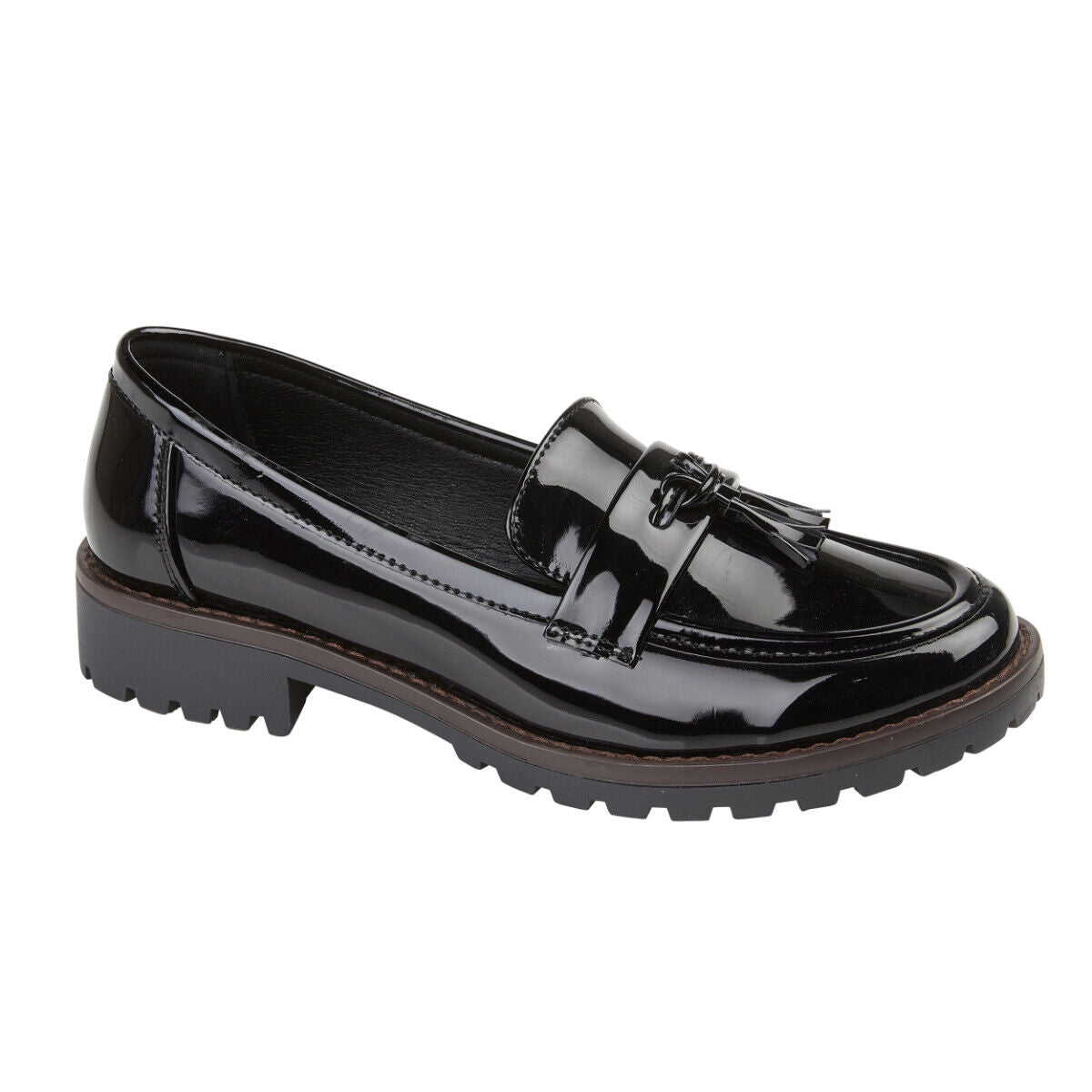 Shiny slip on shoes on sale