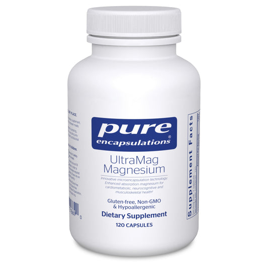 Pure Encapsulations UltraMag Magnesium - Superior Absorption for Bone & Muscle Support | 120 Capsules