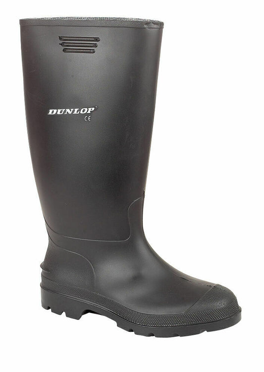 Dunlop-wellington-Boots-black