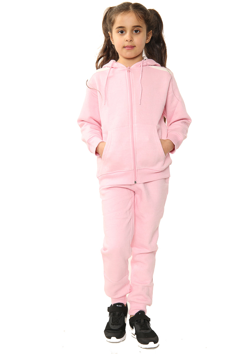 Baby girl sales pink tracksuit