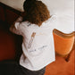 Eat Together Embroidered Claudine Linen Blouse - White  x Sshepaints