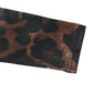 Leopard Round Neck Top and Skirt Set