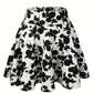 Kpop Polka Dot Print Skater Skirts, Casual Ruffle A Line Versatile Mini Skirts, Women's Clothing