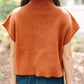 Cozy Oatmeal Sweater Dress - Ribbed Knit with Pockets