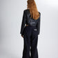 Petter Black Vegan Cropped Faux Leather Jacket