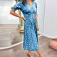 Nipa - Polka Dot V-Neck Dress