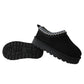 Harmony Girls' Slippers with Faux Suede & Aztec Embroidery