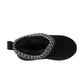 Harmony Girls' Slippers with Faux Suede & Aztec Embroidery