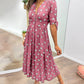 Nipa - Polka Dot V-Neck Dress