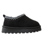 Harmony Girls' Slippers with Faux Suede & Aztec Embroidery