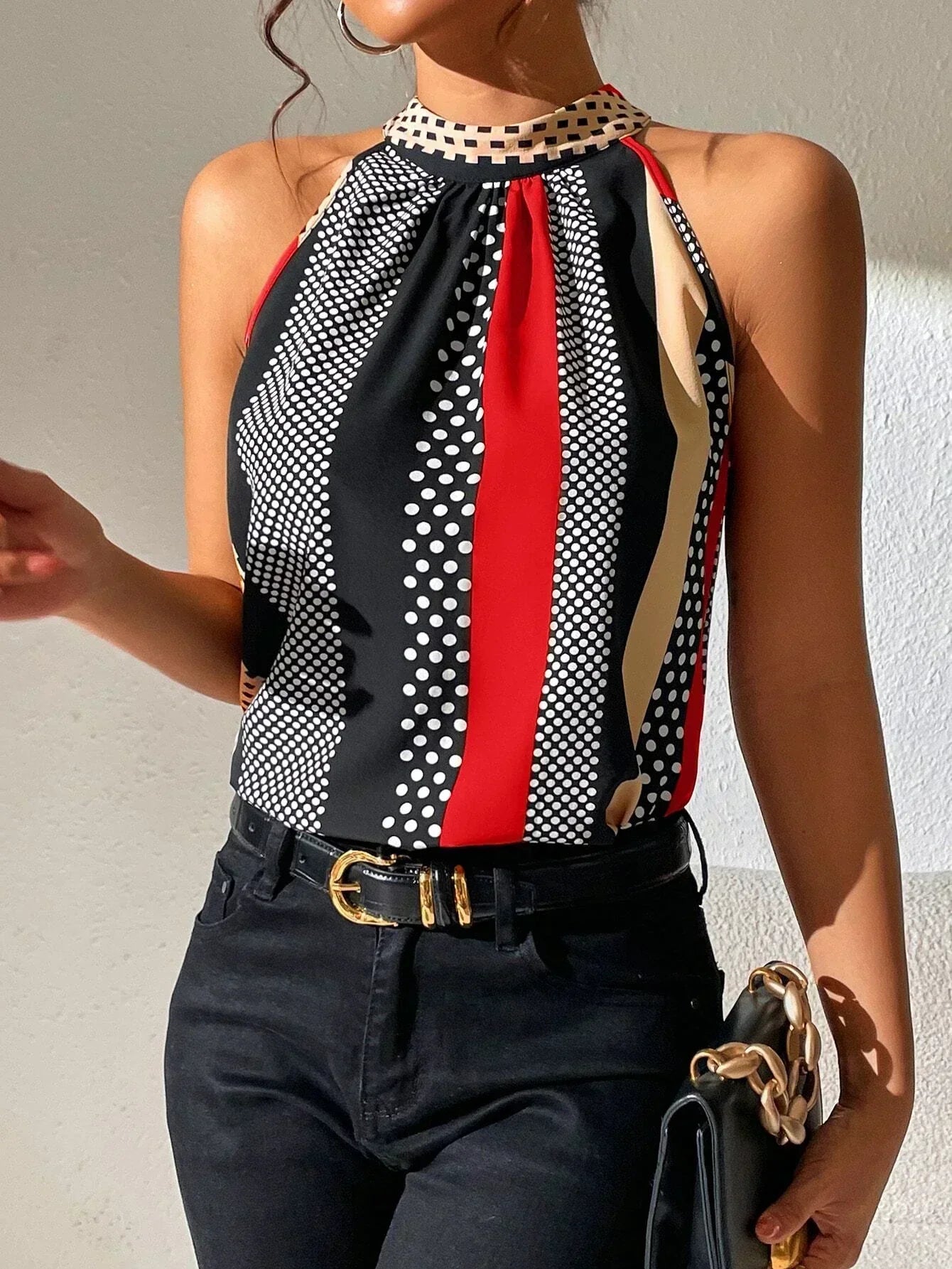 Isla | Retro Chic Halter Top