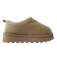 Harmony Girls' Slippers with Faux Suede & Aztec Embroidery