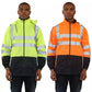 Martin Mens High-Visibility Waterproof Rain Jacket with Hood Sizes S-XXL
