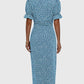 Barbara - Fresh Bloom V-Neck Dress