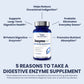 EnzymeMD by 1MD Nutrition – Doctor-Formulated Digestive Enzymes with 18 Plant-Based Enzymes | 60 Capsules