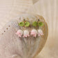 Lily Fairy Bell Micro Earrings