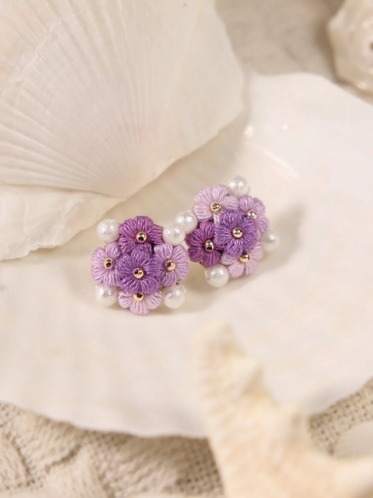 Alyssum Fairy Bloom Earrings