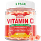 Nextdia 2 Pack Organic Vitamin C Gummies 120mg – Sugar Free, Vegan, Whole Food Vitamin C