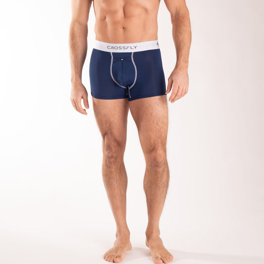 3-Pack: IKON X Men's 3" Trunks - Navy/White