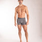 3-pack: IKON Men's 3" Trunks - Charcoal