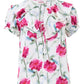 Eloise Loveflower Print Puff Sleeve Blouse