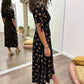 Nipa - Polka Dot V-Neck Dress