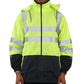 Martin Mens High-Visibility Waterproof Rain Jacket with Hood Sizes S-XXL