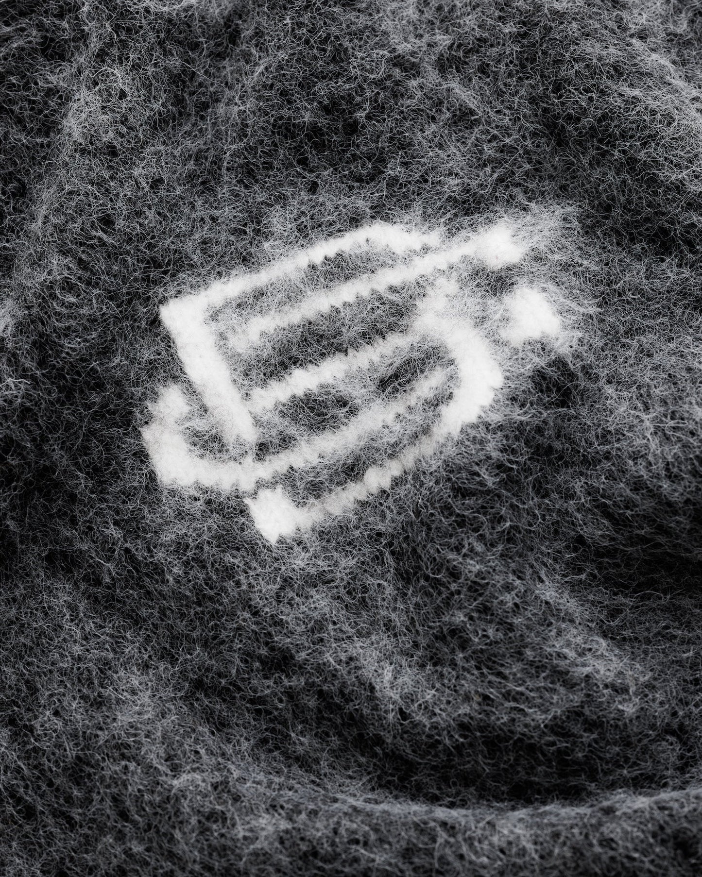 Mohair Knit BC Jogger - Charcoal