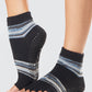 ToeSox Ankle Half Toe Women's Yoga Grip Socks