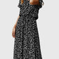 Amber - Printed V-Neck Dress