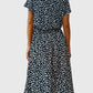 Amber - Printed V-Neck Dress