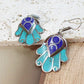 Traditional Tibetan Earrings-Tibetan Jewellery.