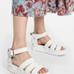 Miki Ladies Open Toe Gladiator Strappy Platform Sandals