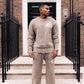 Mohair Knit BC Jogger - Taupe