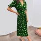 Nipa - Polka Dot V-Neck Dress