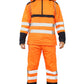 Richard Mens Hi Viz Waterproof Hooded Rainsuit Men's High Visibility Jacket & Trousers